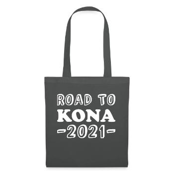 Marathon Triathlon Running Jogging Biking Cycling - Tote Bag - graphite grey - Front