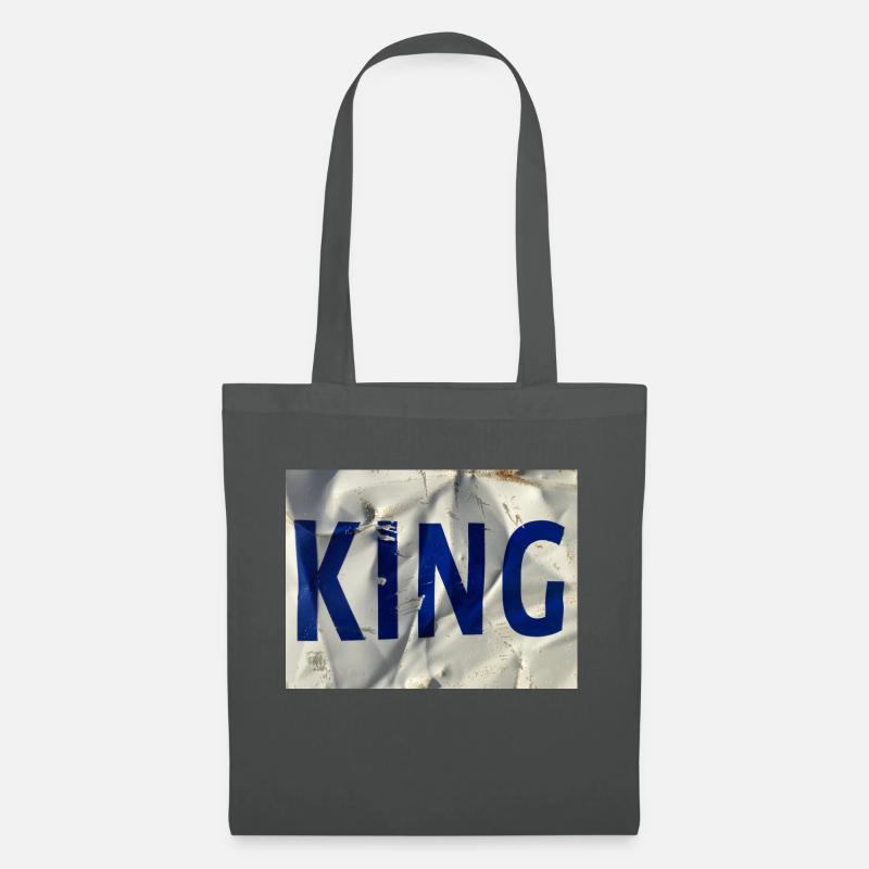 KING - Stoffbeutel - Graphite