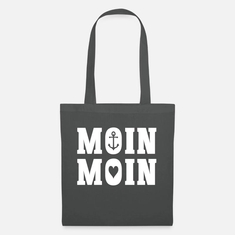 MOIN MOIN - Stoffbeutel - Graphite