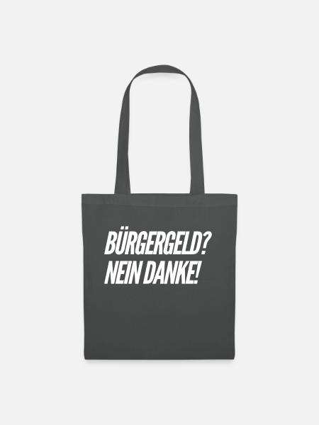 Bürgergeld - Stoffbeutel - Graphite