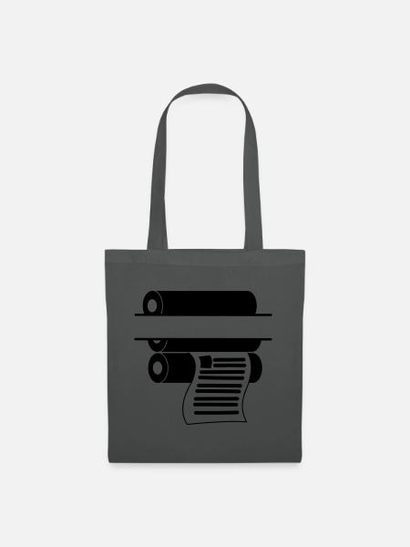 Logo drucken 2 - Stoffbeutel - Graphite