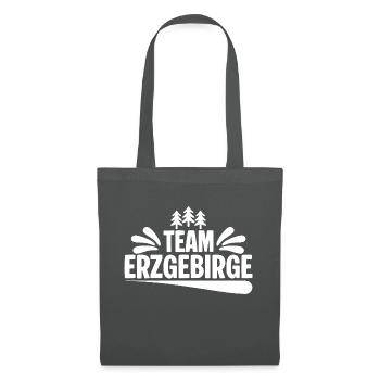 Team Erzgebirge - Stoffbeutel - Graphite - Vorne