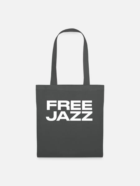 Freier Jazz - Stoffbeutel - Graphite