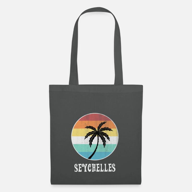 Seychellen - Stoffbeutel - Graphite