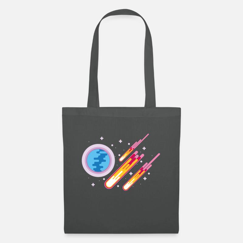 Space comets - Stoffbeutel - Graphite
