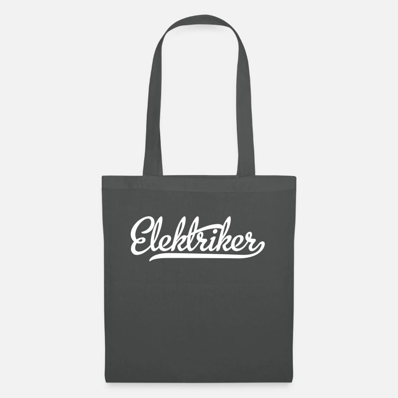 Elektriker - Stoffbeutel - Graphite