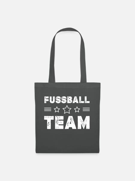 Fussball Team - Stoffbeutel - Graphite