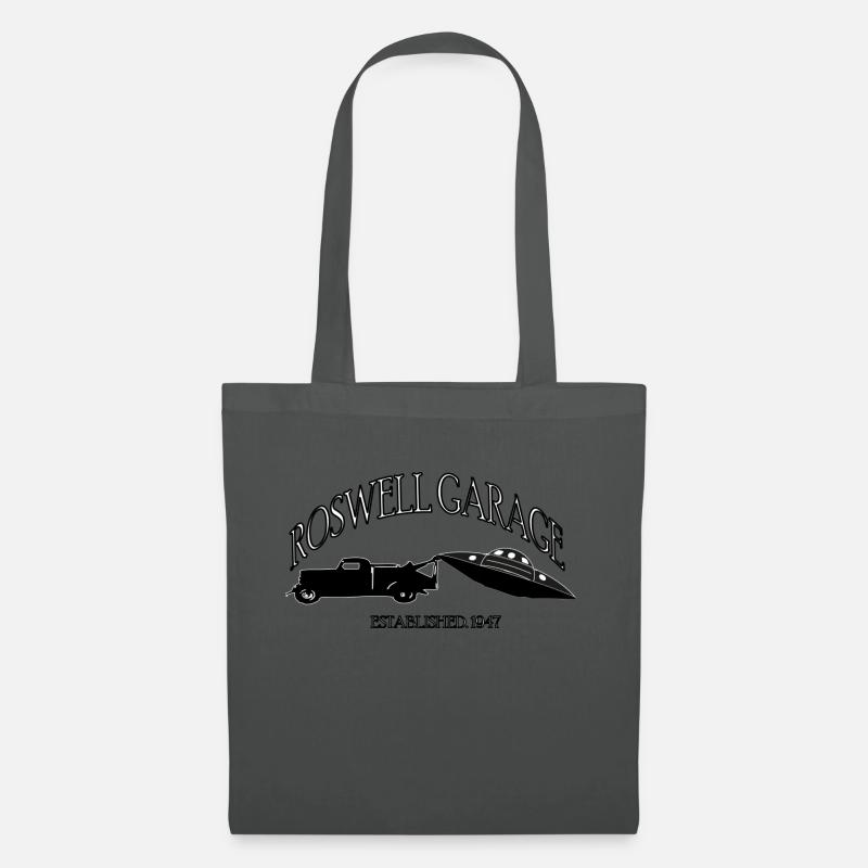 roswellGarage - Stoffbeutel - Graphite