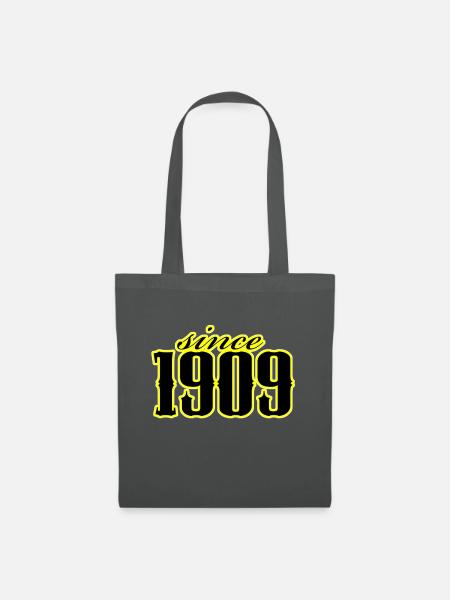 since 1909 (black) - Stoffbeutel - Graphite