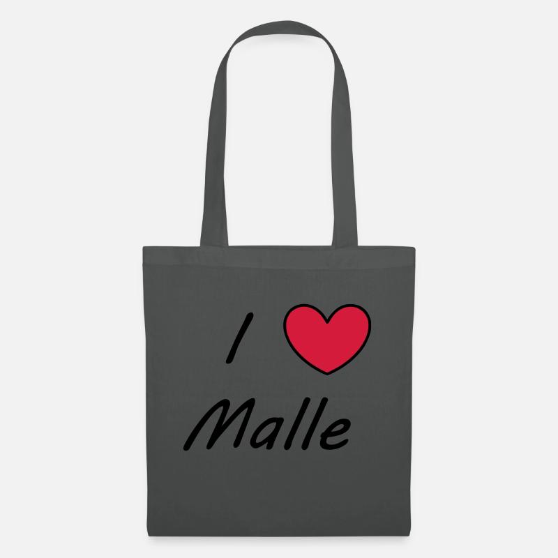 Malle - Stoffbeutel - Graphite