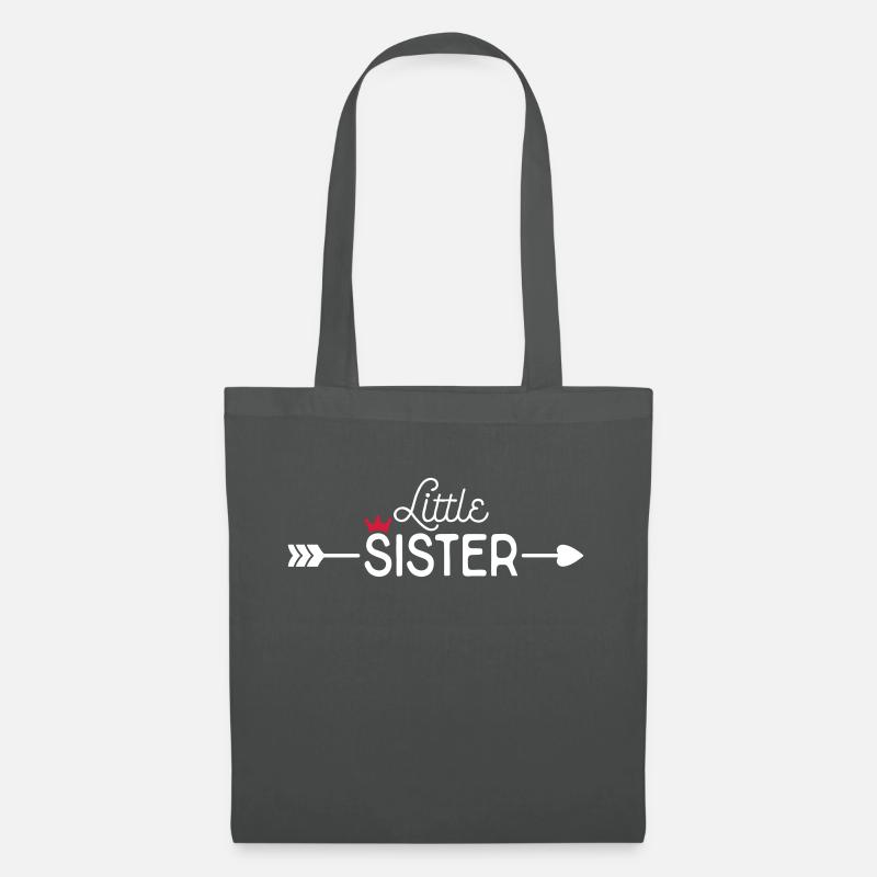 Little Sister - Stoffbeutel - Graphite