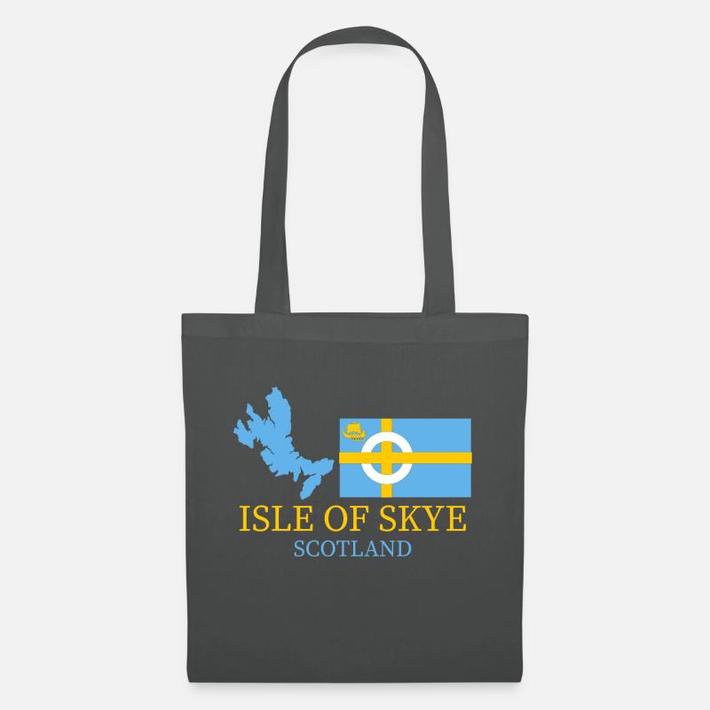 Insel Skye - Stoffbeutel - Graphite