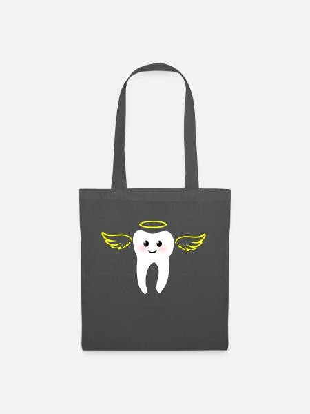Dental Angel - Stoffbeutel - Graphite