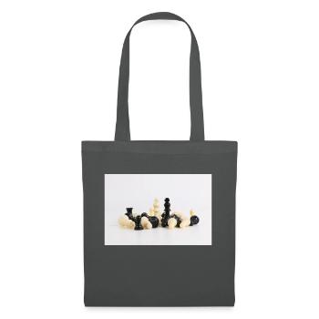 Chess pieces - Tote Bag - graphite grey - Front