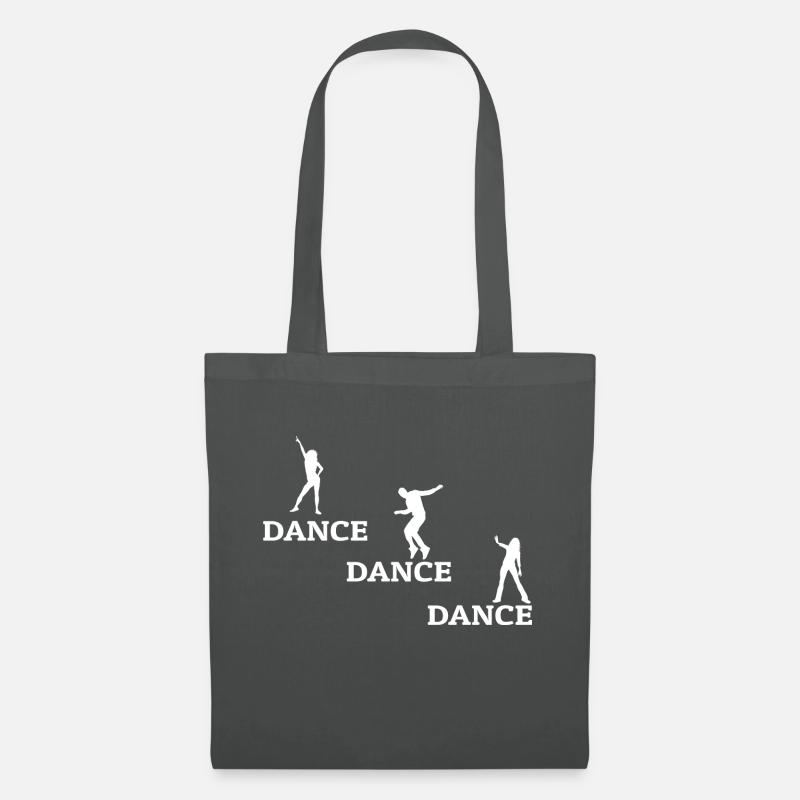 Dancing Dance Music - Stoffbeutel - Graphite