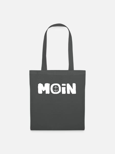 Moin T-Shirt - Stoffbeutel - Graphite
