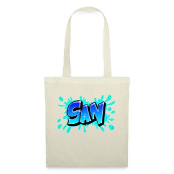 Graffiti San splash blue - Tote Bag - nature - Front