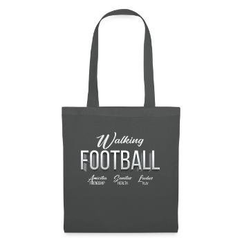 Friendship, Health, Fun - Walking Football - Tote Bag - graphite grey - Front