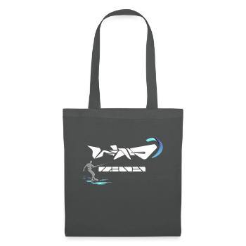 Windkind Futuriste - Sac en tissu - gris graphite - Devant