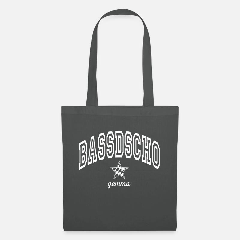 Bassdscho gemma Farbwechsel - Stoffbeutel - Graphite