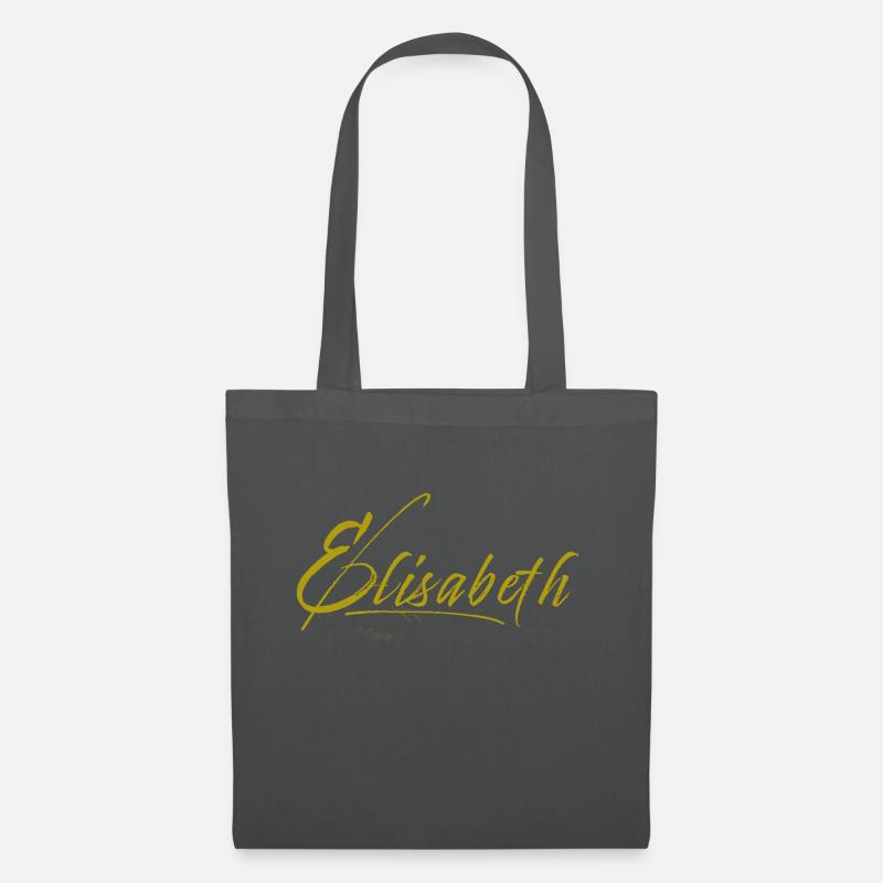 Elisabeth - Dir gehört die Welt! - Stoffbeutel - Graphite