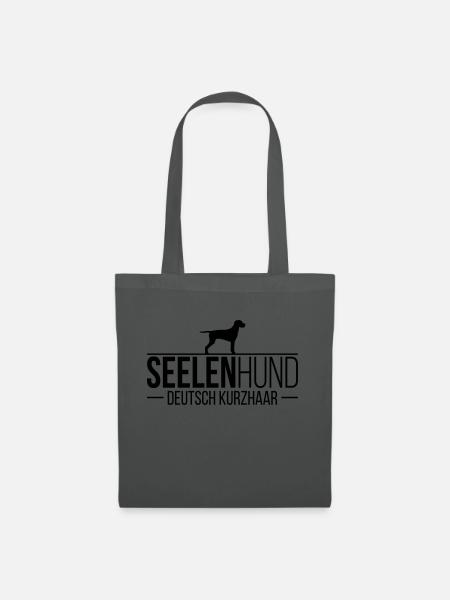 DEUTSCH KURZHAAR Seelenhund - Stoffbeutel - Graphite