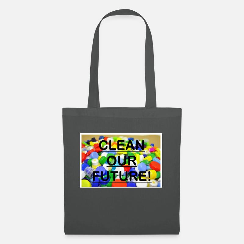 Future plastic - Tote Bag - graphite grey