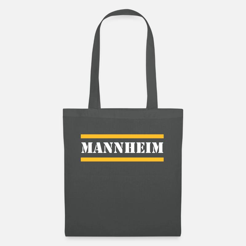 Mannheim VECTOR - Tote Bag - graphite grey