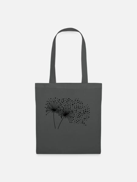 PiexSu - Dandelion Stars - Stoffbeutel - Graphite
