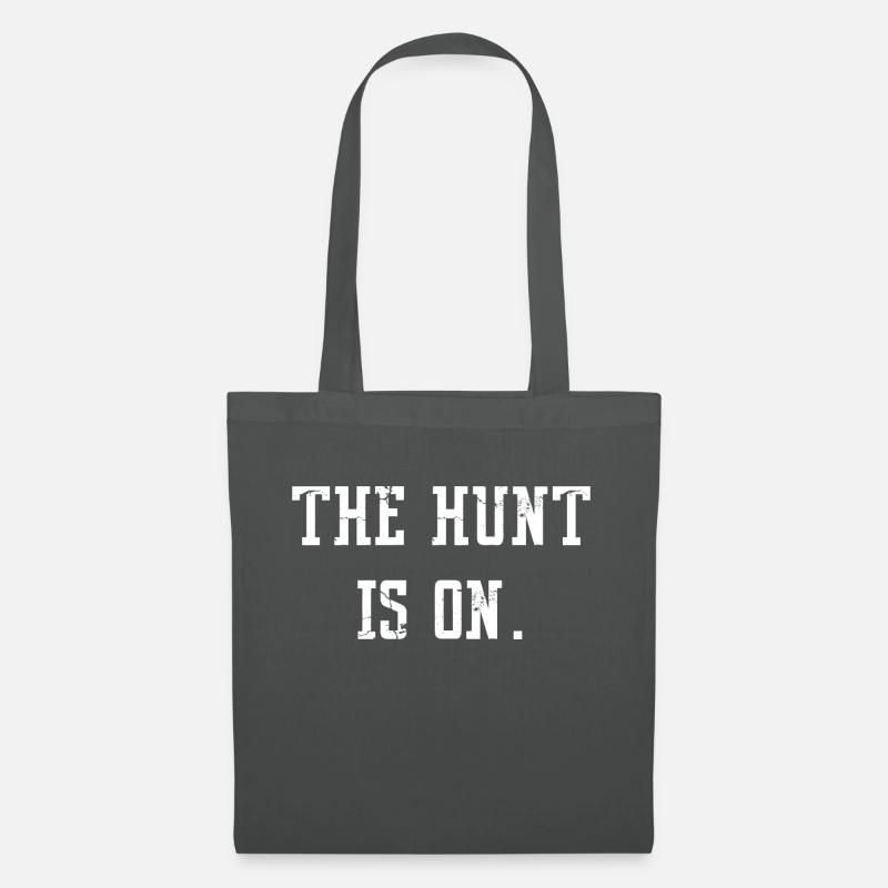 The Hunt is on. - Stoffbeutel - Graphite