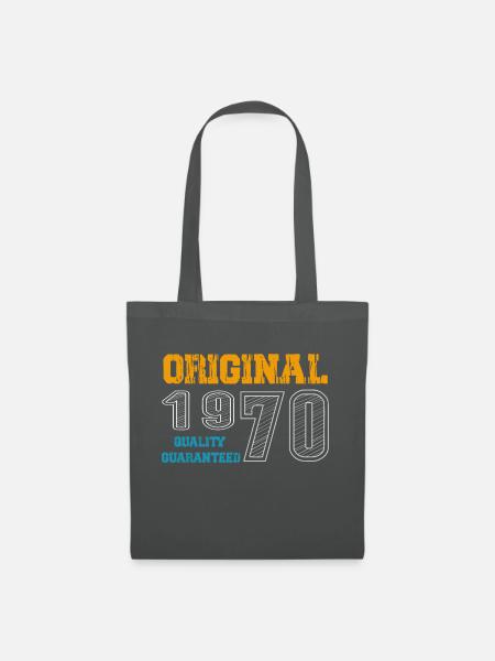 Original 1970 Quality Guaranteed - Stoffbeutel - Graphite