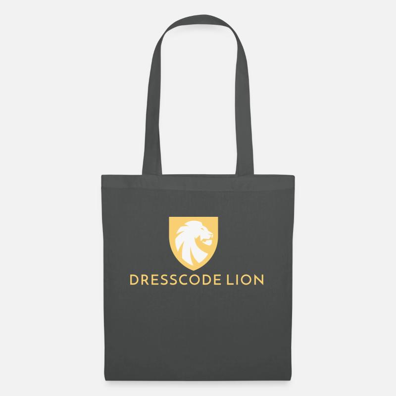 DRESSCODE LION - Stoffbeutel - Graphite