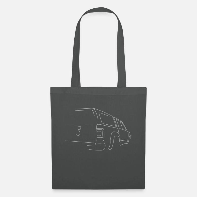 Amarok HT hinten grau - Stoffbeutel - Graphite