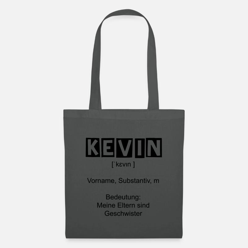 Kevin - Stoffbeutel - Graphite