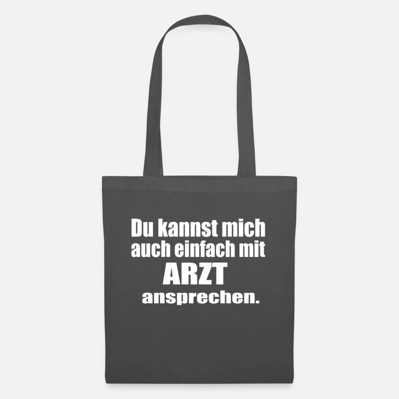 ARZT - Stoffbeutel - Graphite