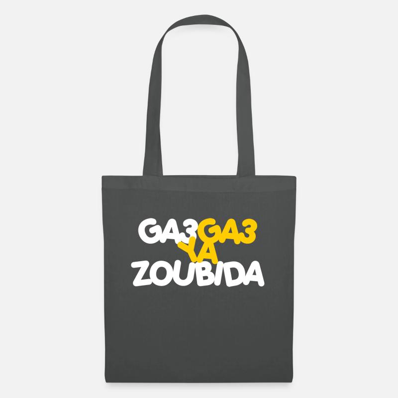 GA3 GA3 YA ZOUBIDA - Sac en tissu - gris graphite