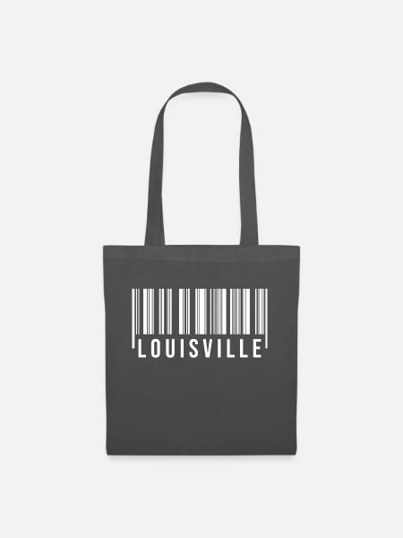 Louisville Barcode - Stoffbeutel - Graphite