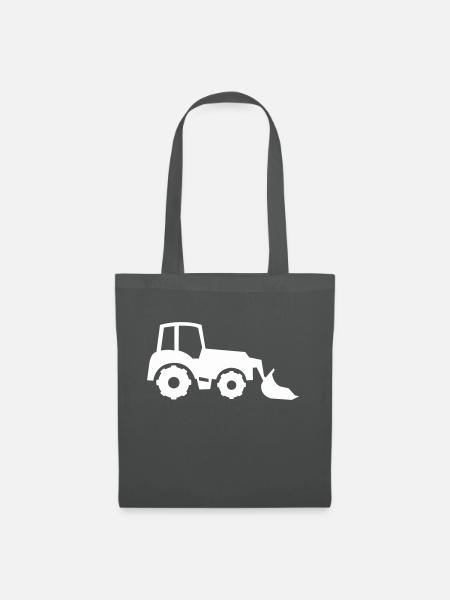 bagger - Stoffbeutel - Graphite