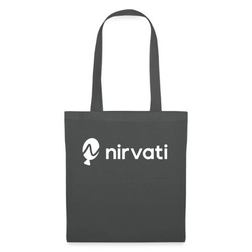 Nirvati Logo (white) - Tote Bag