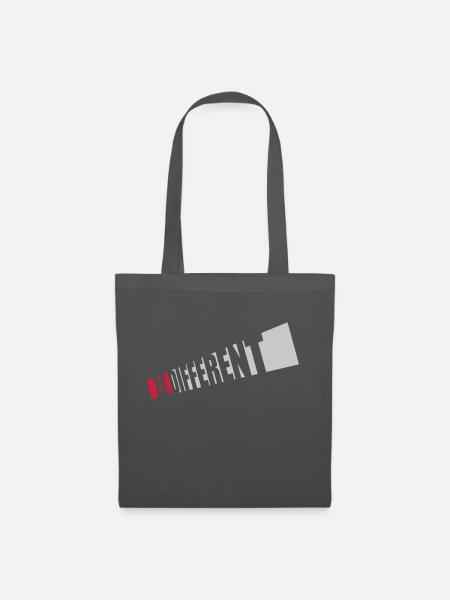 Be different Logo Design - Stoffbeutel - Graphite