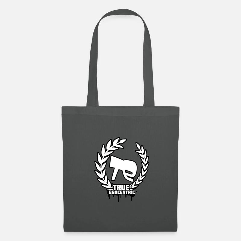 True Egocentric Logo - Stoffbeutel - Graphite