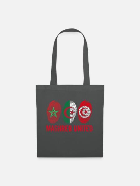 MAGHREB UNITED المغرب - Stoffbeutel - Graphite
