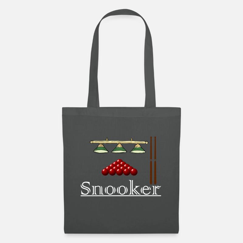 snooker - Stoffbeutel - Graphite