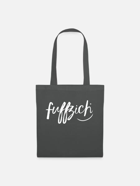50 Fuffzich Geburtstagsgeschenk - Stoffbeutel - Graphite