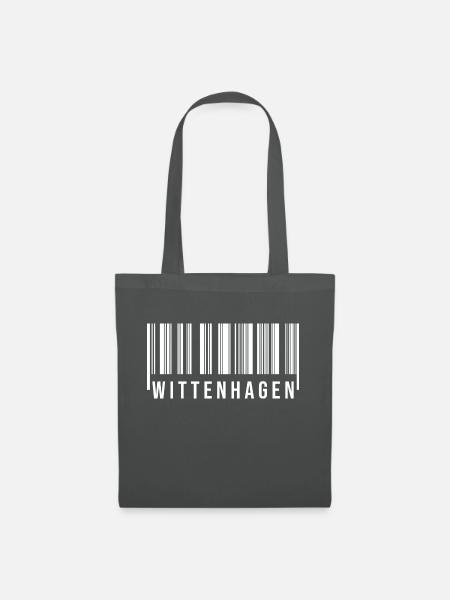Wittenhagen Strichcode - Stoffbeutel - Graphite