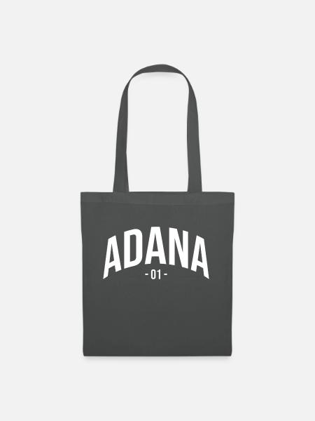 Adana 01 Türkei Turkiye Geschenk Urlaub Türk TR - Stoffbeutel - Graphite