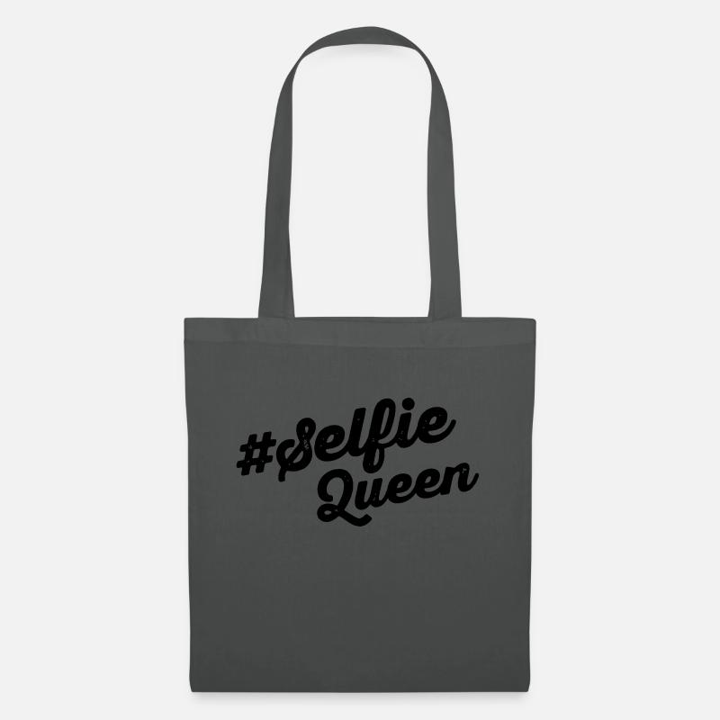 SelfieQueen - Stoffbeutel - Graphite