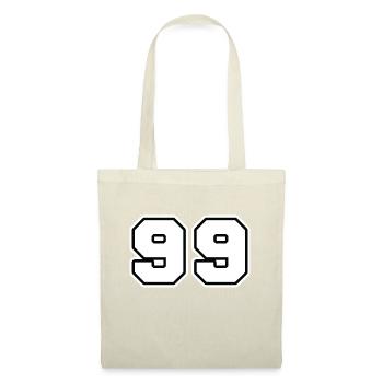 NUMBER 99 - Tote Bag - nature - Front