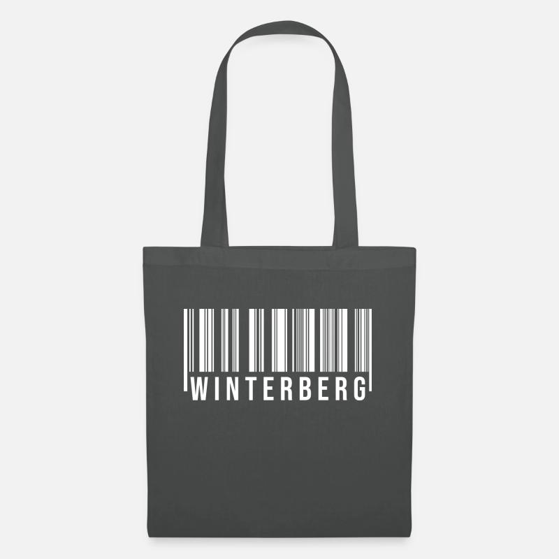 Winterberg Westerwald - Stoffbeutel - Graphite