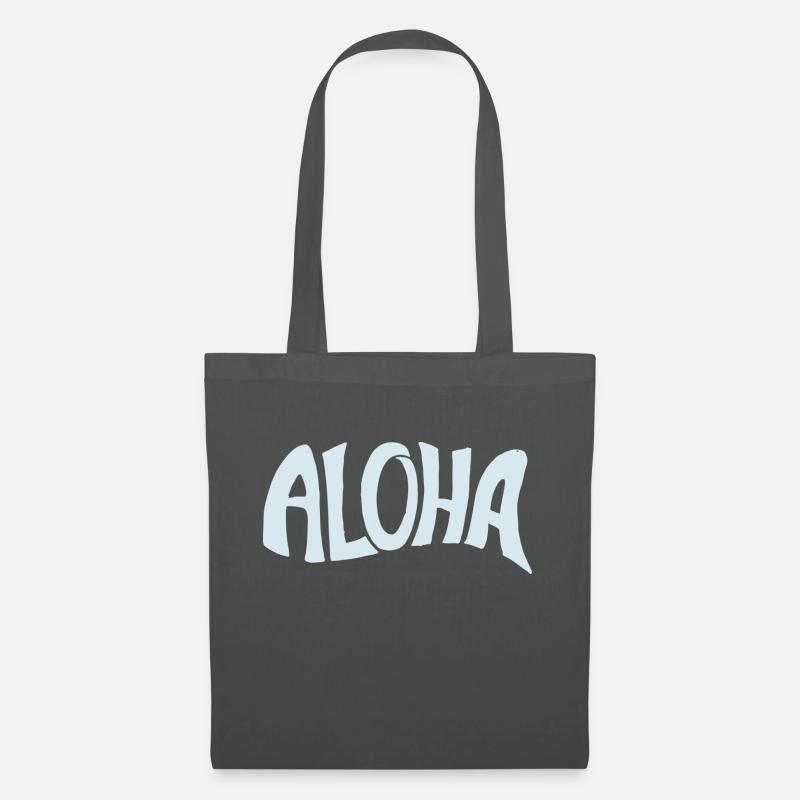 Aloha - Stoffbeutel - Graphite